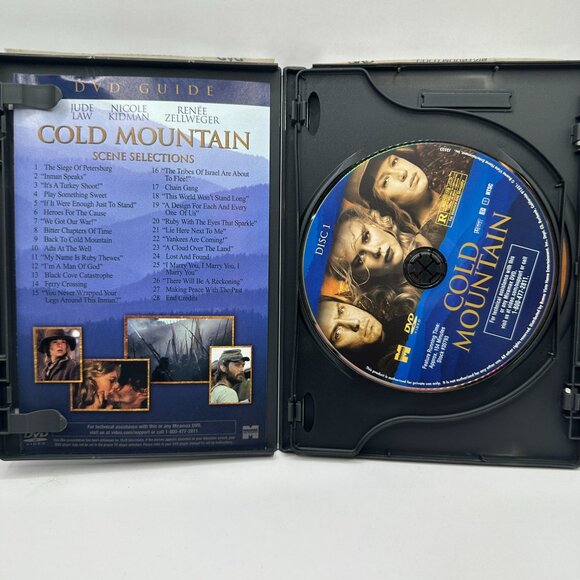 Cold Mountain DVD 2003 Nicole Kidman Jude Law Renee Zellweger Collectors Edition - Picture 4 of 5